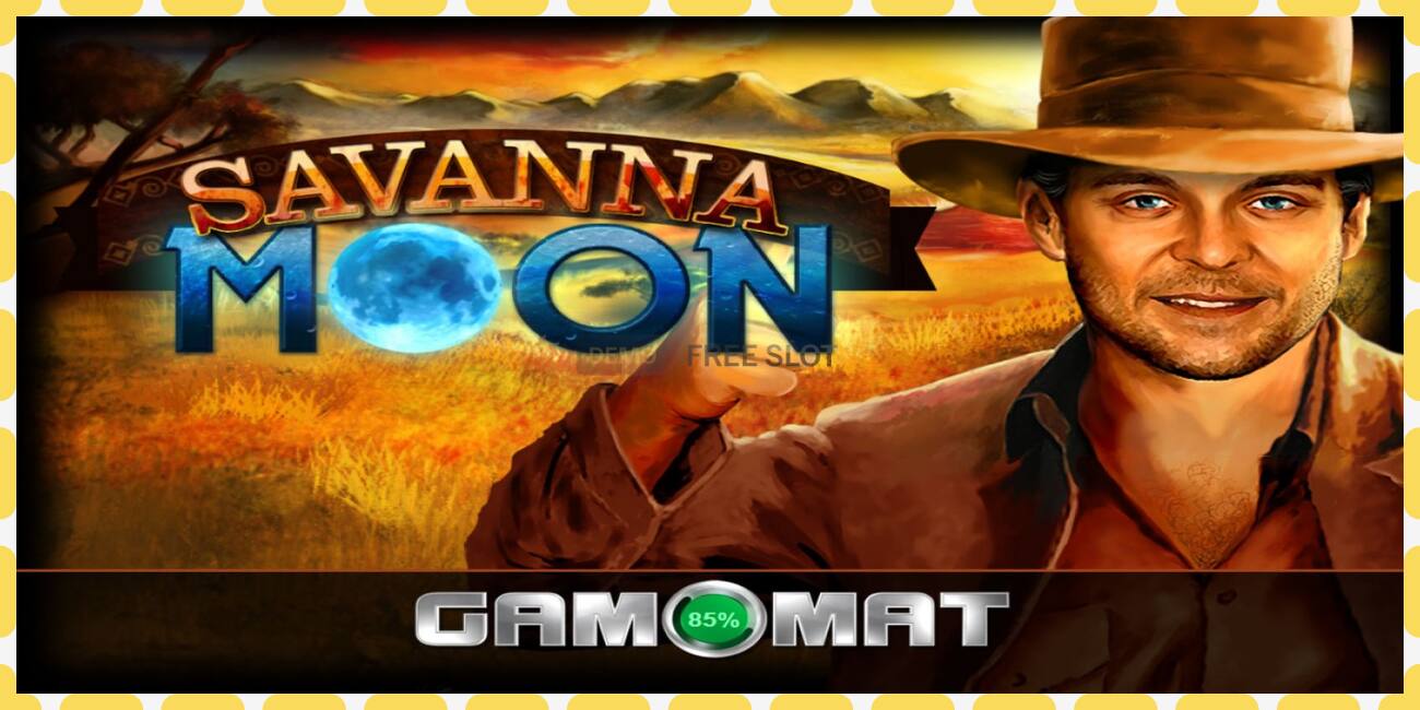 Demo slot Savanna Moon නොමිලේ සහ ලියාපදිංචියකින් තොරව, පින්තූරය - 1