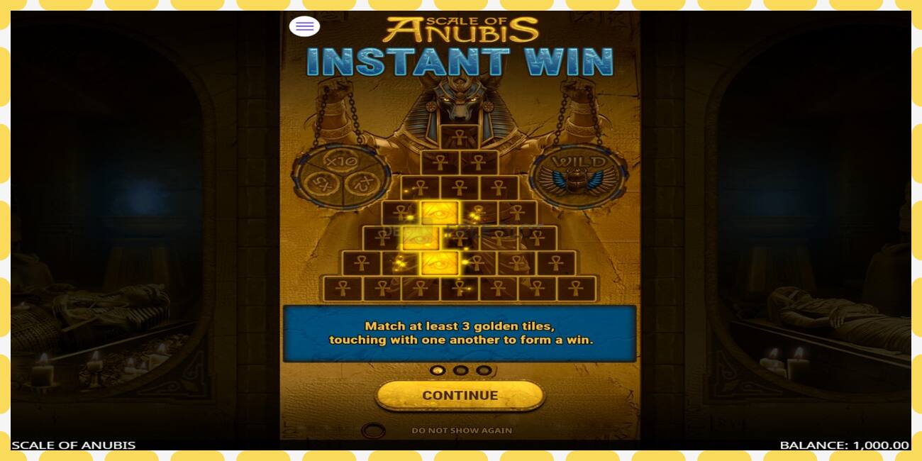 Demo slot Scale of Anubis free and without registration, picture - 1