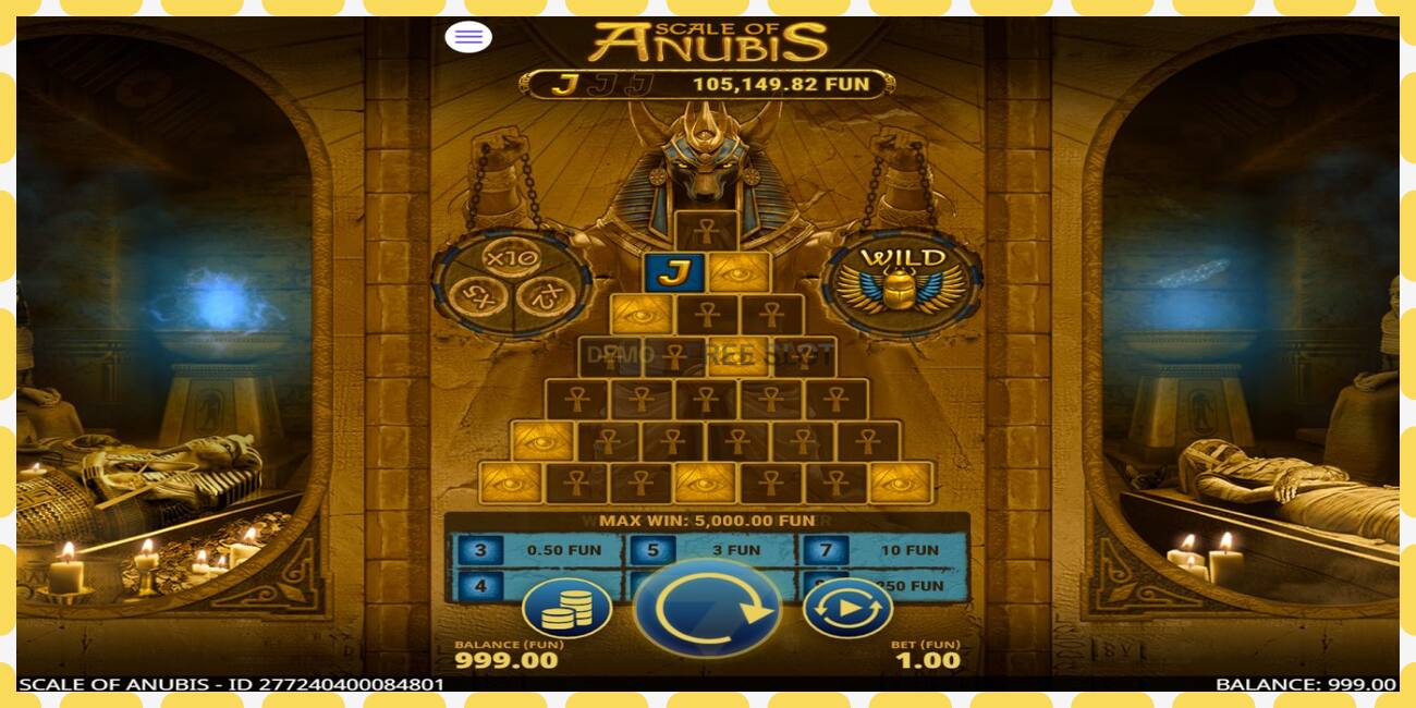 Demo slot Scale of Anubis free and without registration, picture - 1