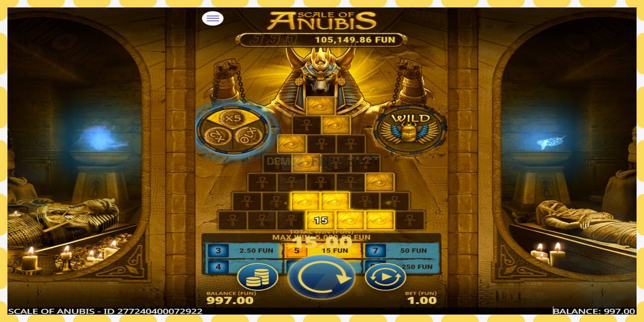 Demo slot Scale of Anubis free and without registration, picture - 1