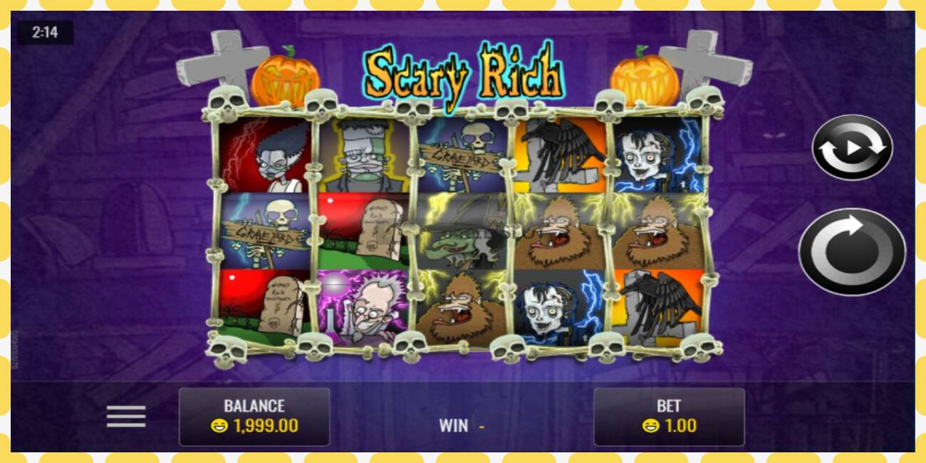 Demo slot Scary Rich free and without registration, picture - 1