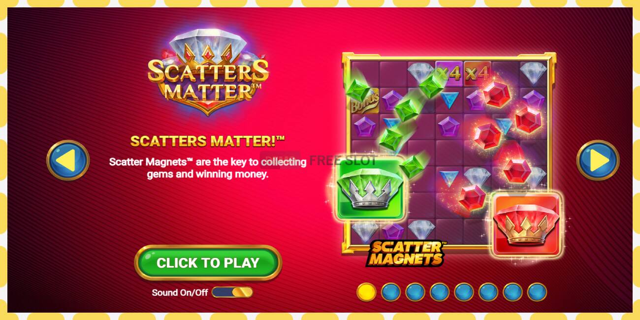 Slot demo Scatters Matter gratis dan tanpa registrasi, gambar - 1