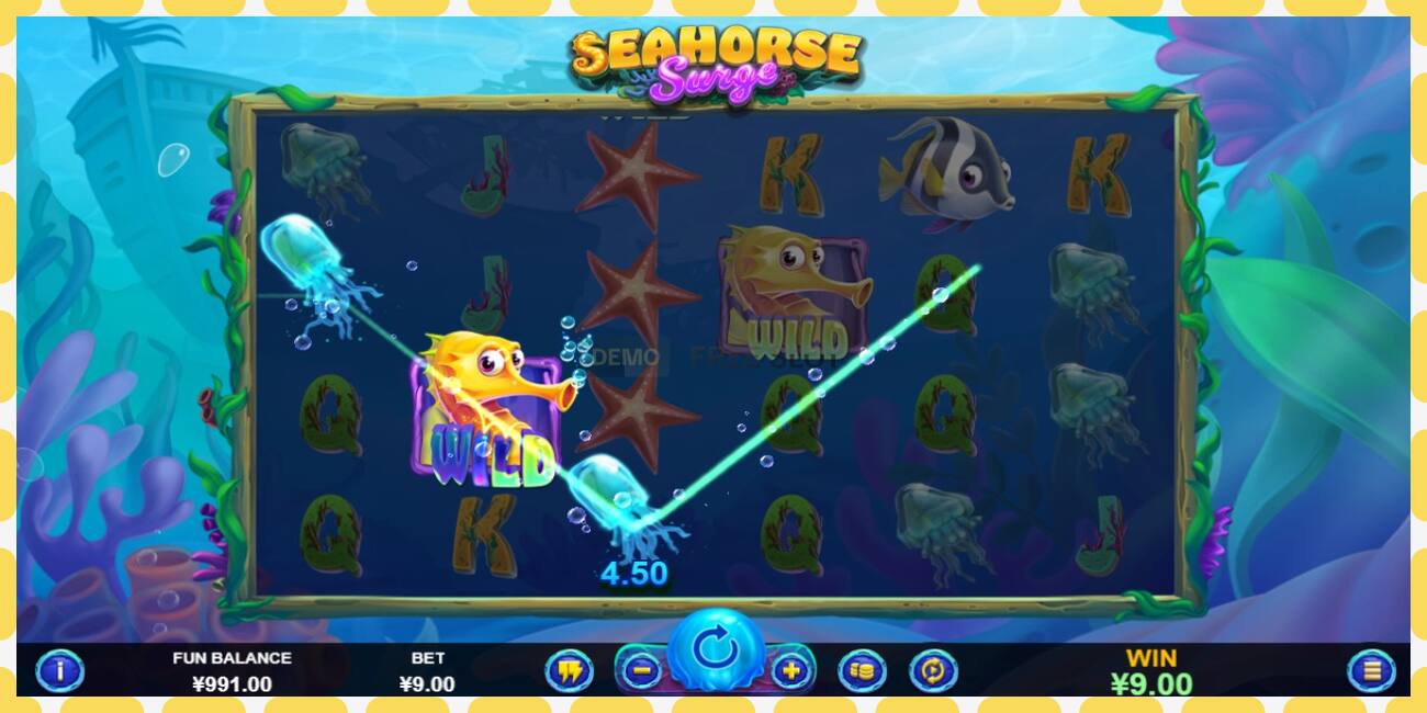 Demo slot Seahorse Surge නොමිලේ සහ ලියාපදිංචියකින් තොරව, පින්තූරය - 1