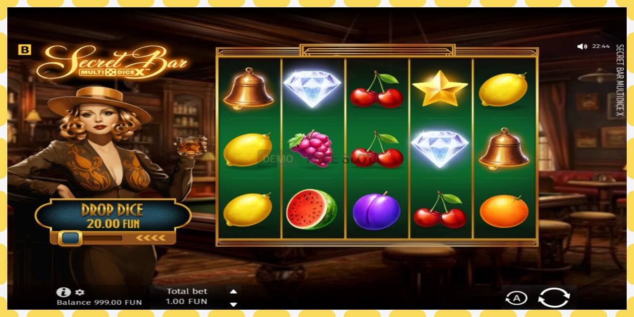 Demo slot Secret Bar Multidice X free and without registration, picture - 1