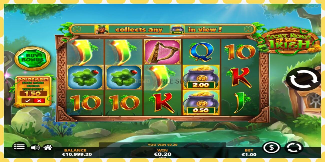 Demo slot Secret Riches of The Irish free and without registration, picture - 1