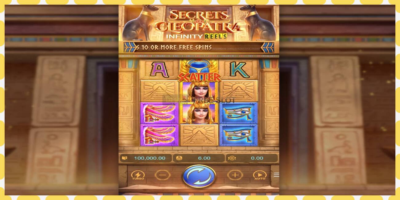 Demo slot Secrets of Cleopatra free and without registration, picture - 1