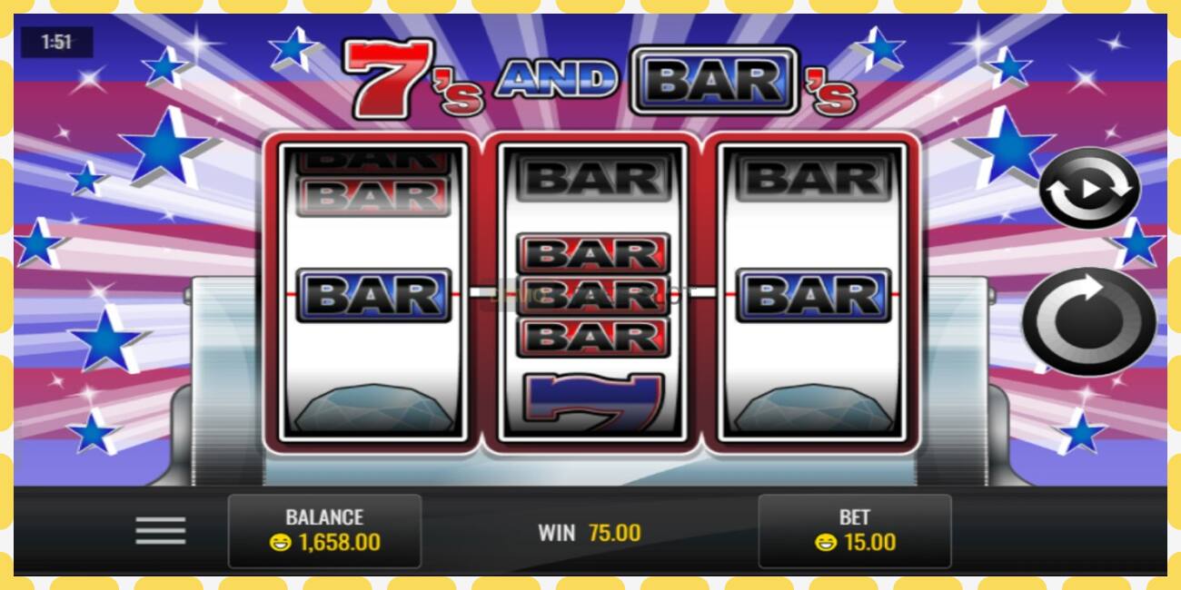 Demo slot Sevens and Bars free and without registration, picture - 1