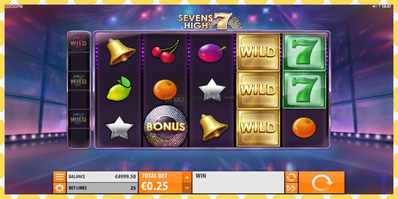 Demo slot Sevens High free and without registration, picture - 1