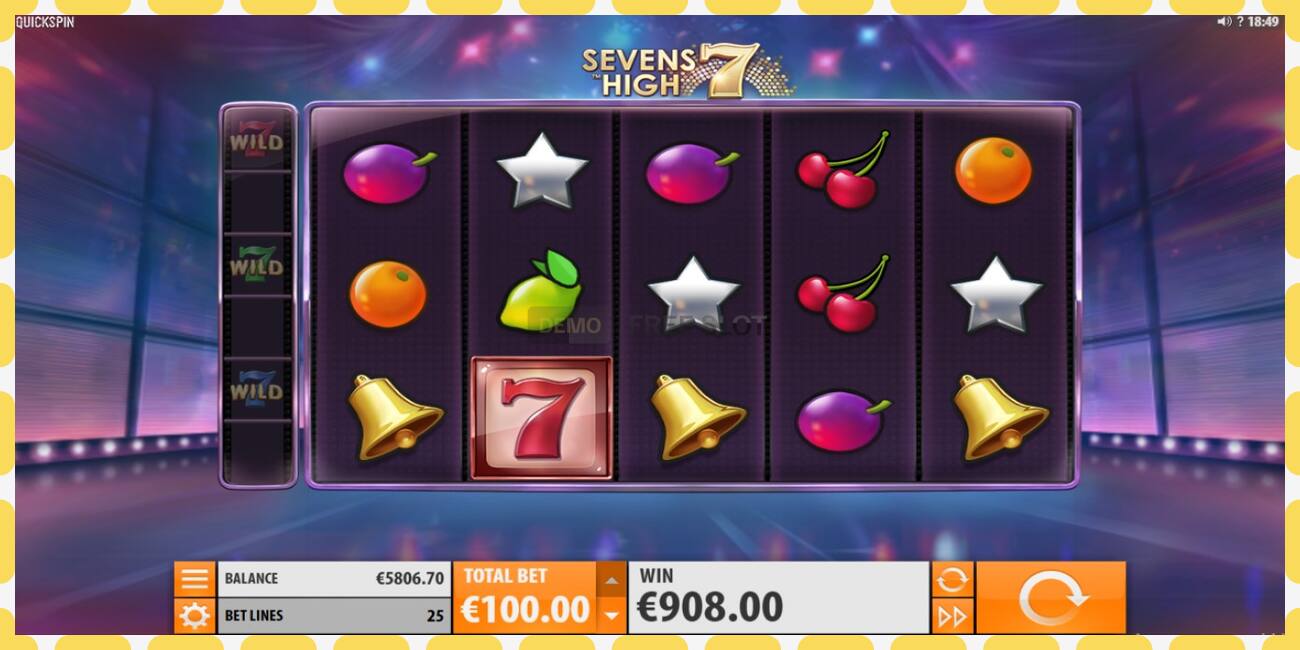 Demo slot Sevens High free and without registration, picture - 1