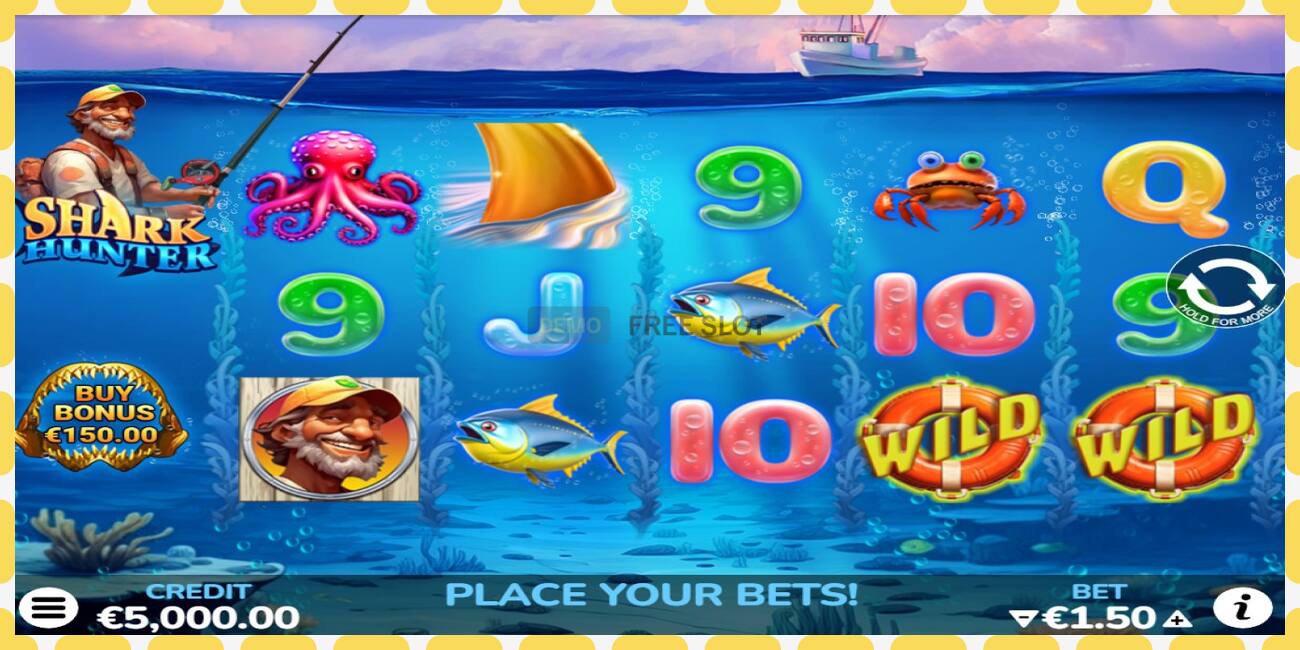 Demo slots Shark Hunter bezmaksas un bez reģistrācijas, attēlu - 1