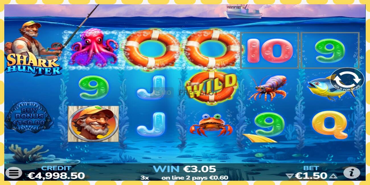 Demo slots Shark Hunter bezmaksas un bez reģistrācijas, attēlu - 1