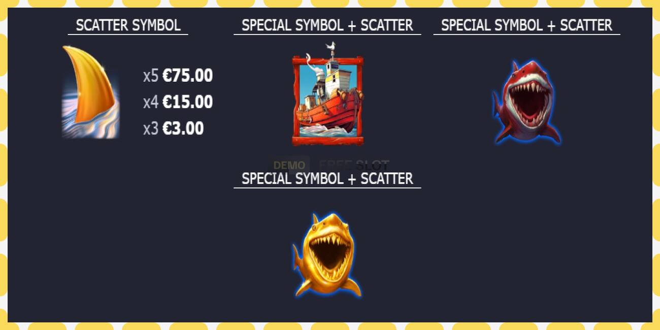 Demo slots Shark Hunter bezmaksas un bez reģistrācijas, attēlu - 1