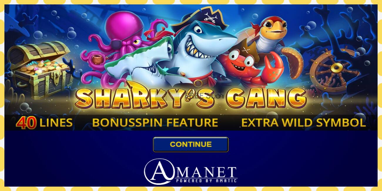 Slot dimostrativo Sharkys Gang gratuito e senza registrazione, immagine - 1