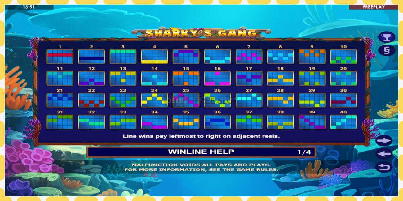 Slot dimostrativo Sharkys Gang gratuito e senza registrazione, immagine - 1