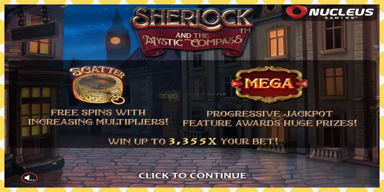 Demo slot Sherlock and the Mystic Compass free and without registration, picture - 1