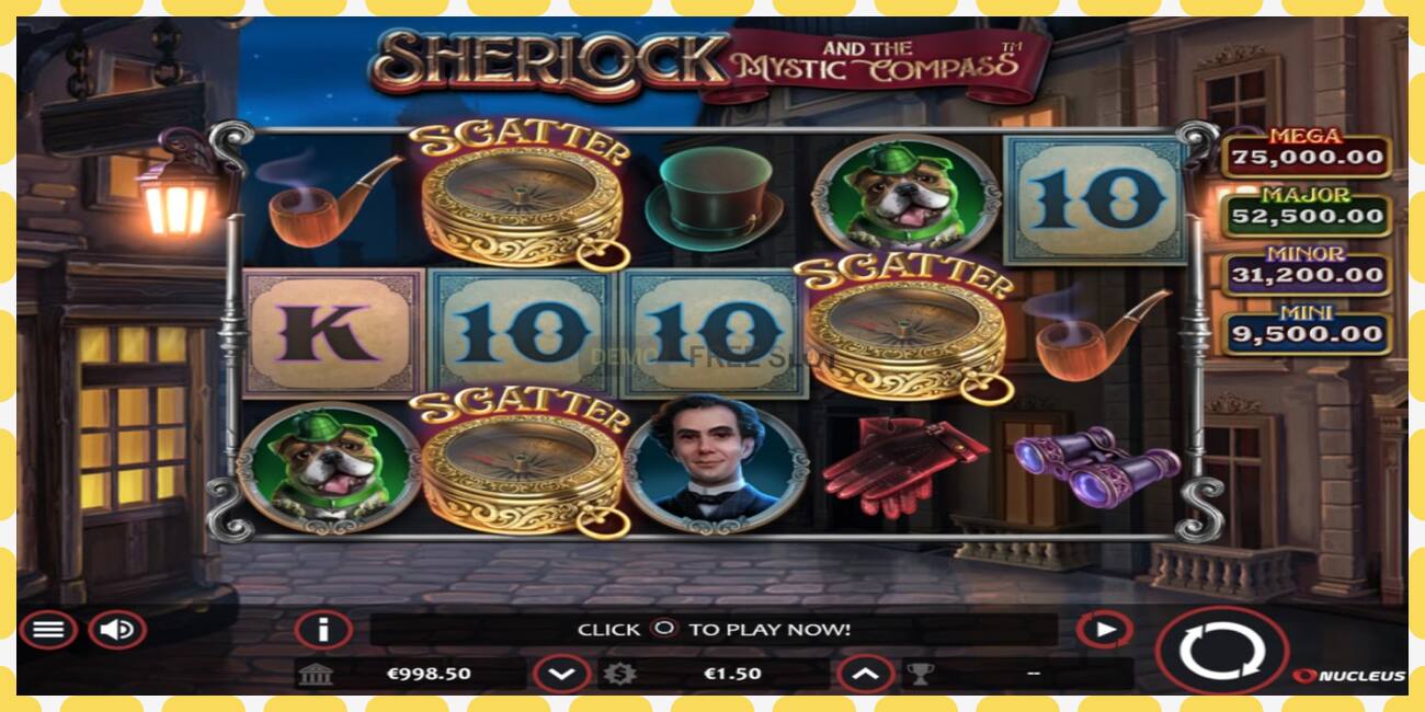 Demo slot Sherlock and the Mystic Compass free and without registration, picture - 1