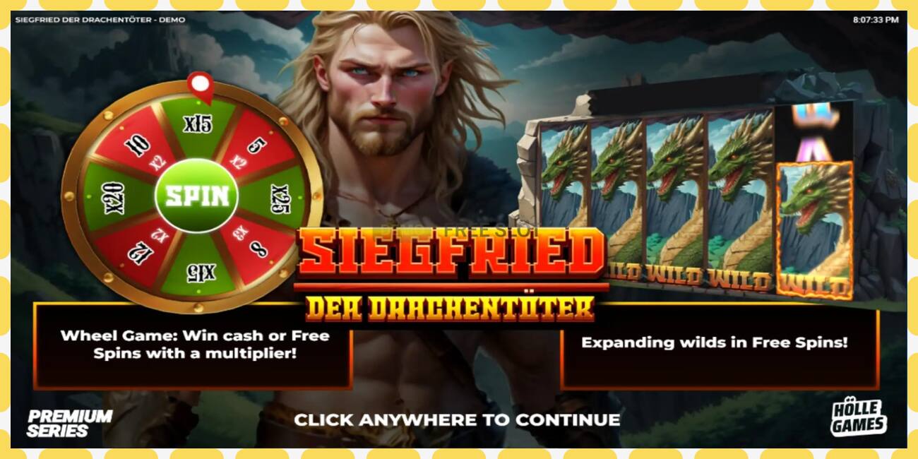 Demo slot Siegfried der Drachentoter free and without registration, picture - 1