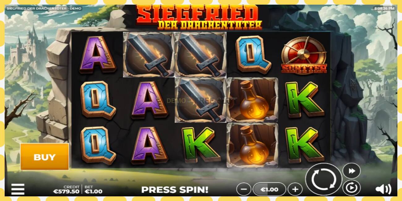 Demo slot Siegfried der Drachentoter free and without registration, picture - 1