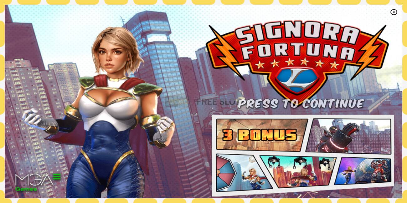 Demo slot Signora Fortuna besplatno i bez registracije, slika - 1