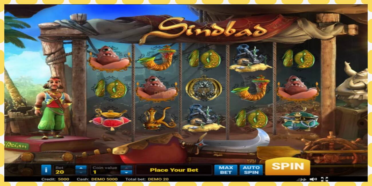 Demo slot Sindbad free and without registration, picture - 1