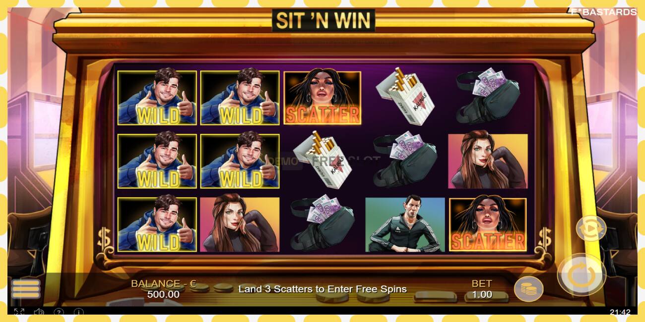 Demo-slot Sit N Win gratis en zonder registratie, afbeelding - 1