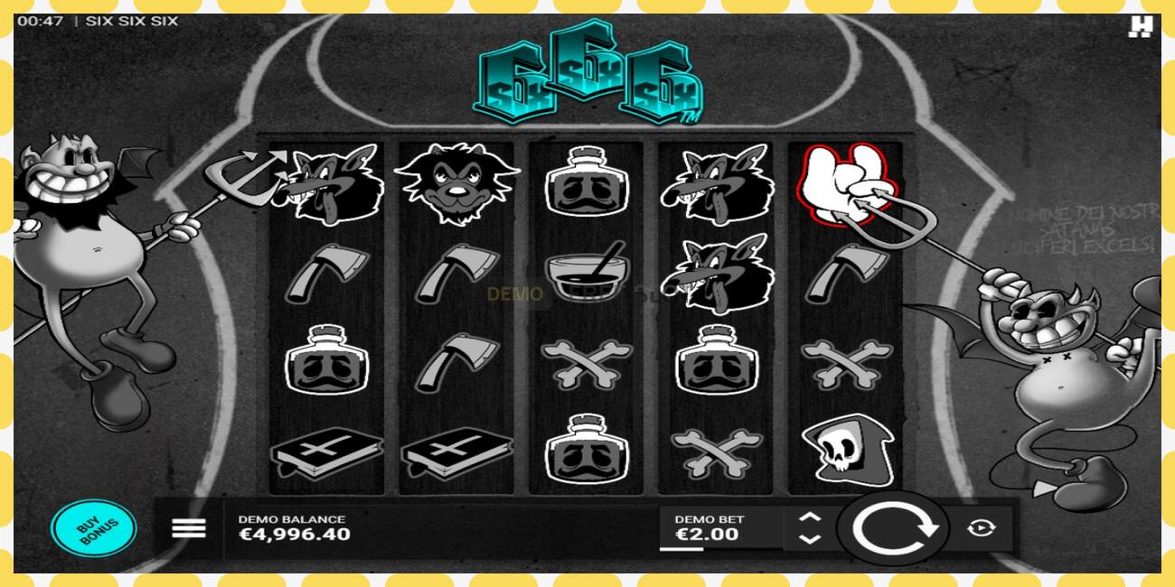 Demo slot SixSixSix free and without registration, picture - 1