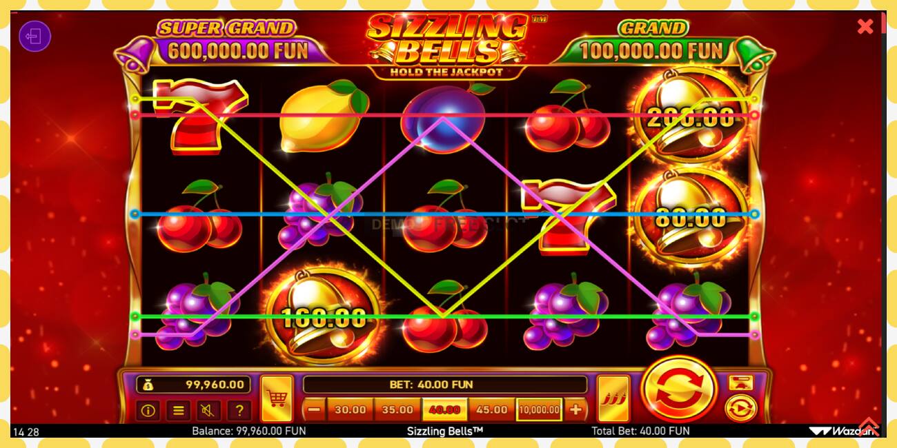 Demo slot Sizzling Bells free and without registration, picture - 1