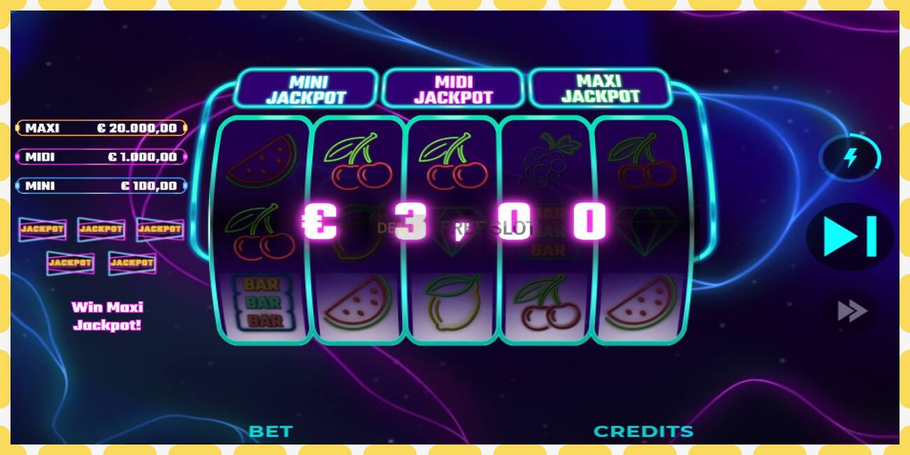 Demo-spor Sizzling Neon Jackpot gratis og uten registrering, bilde - 1