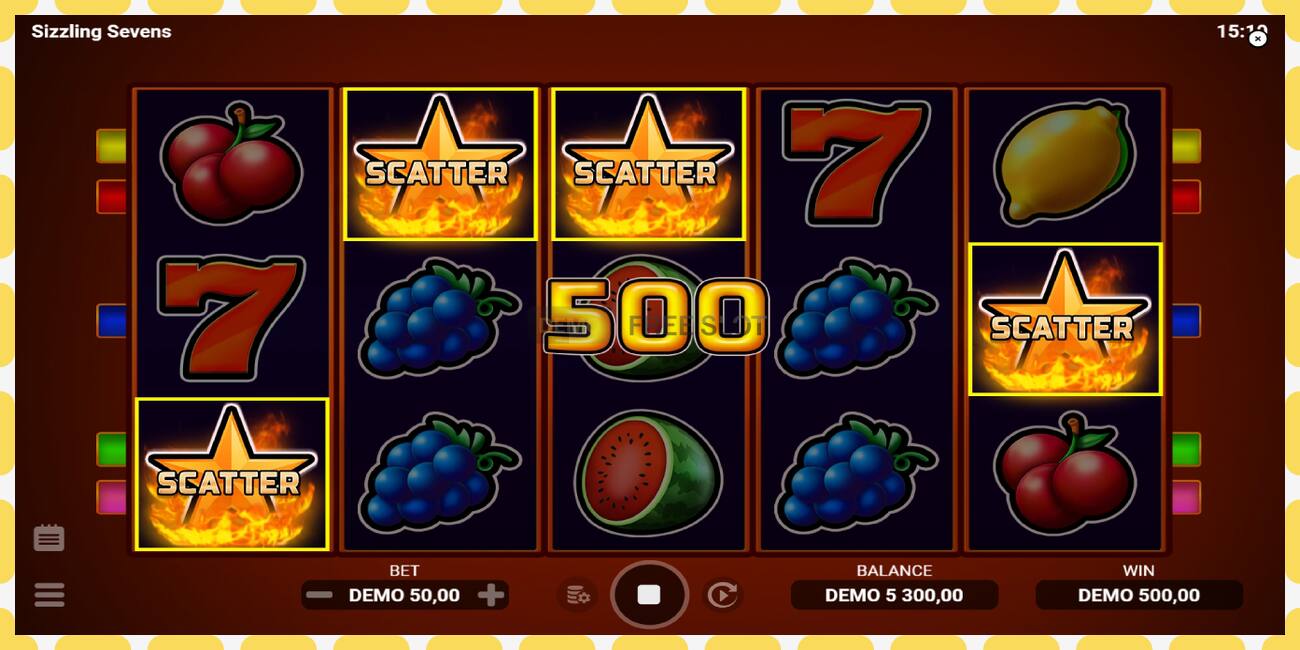 Demo slot Sizzling Sevens free and without registration, picture - 1