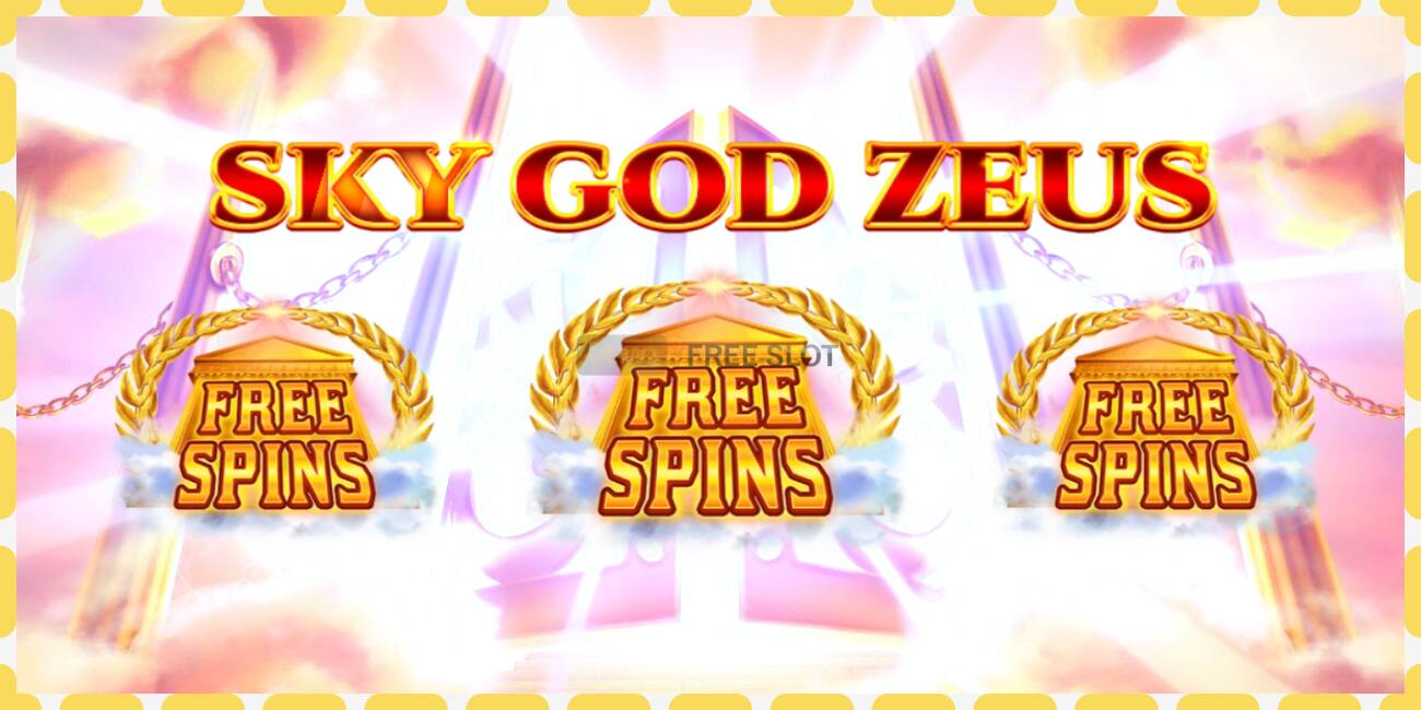 ডেমো স্লট Sky God Zeus 3x3 বিনামূল্যে এবং নিবন্ধন ছাড়া, ছবি - 1