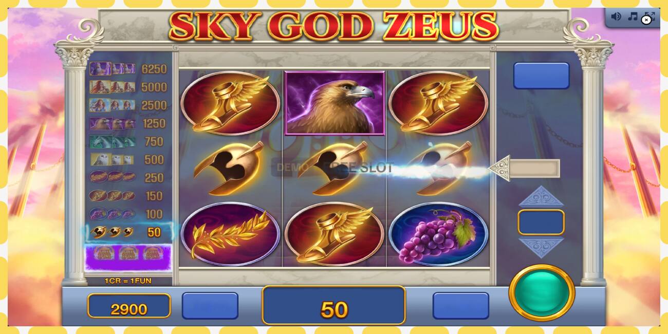 ডেমো স্লট Sky God Zeus 3x3 বিনামূল্যে এবং নিবন্ধন ছাড়া, ছবি - 1