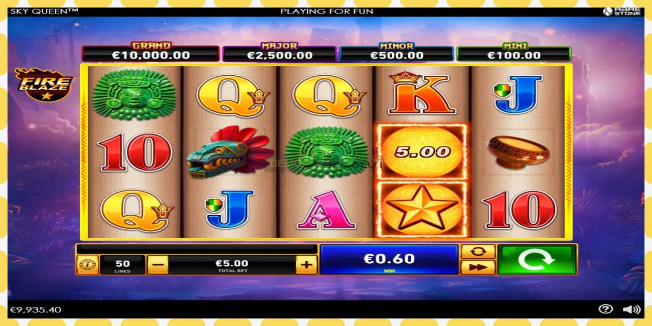 Demo slot Sky Queen free and without registration, picture - 1