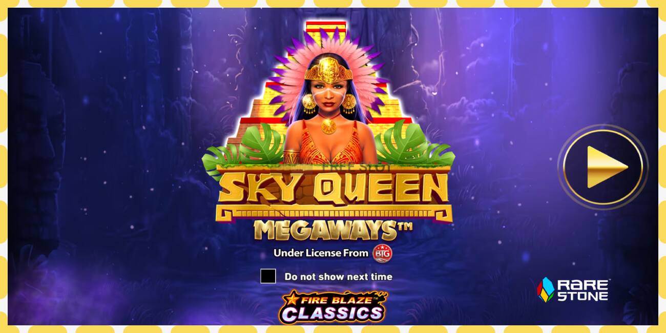 Ranura de demostració Sky Queen Megaways gratuït i sense registre, imatge - 1