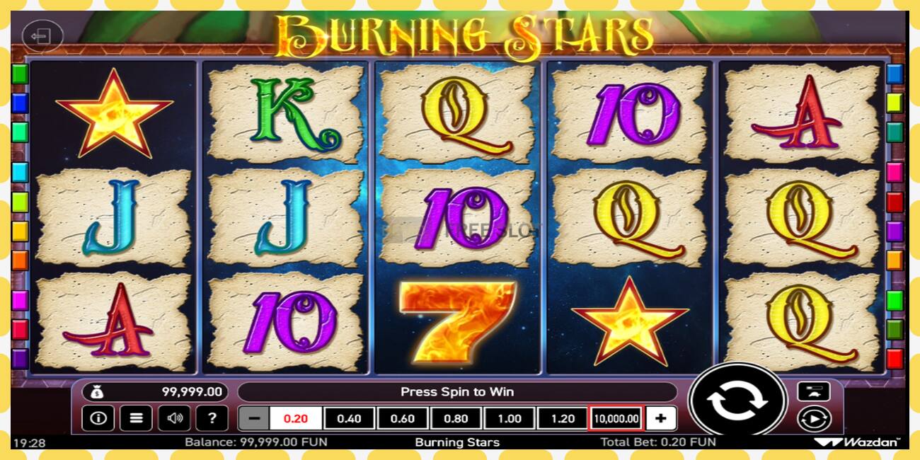 Demo slot Slizzing Stars free and without registration, picture - 1