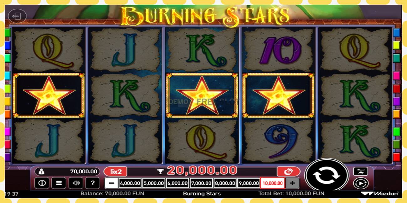 Demo slot Slizzing Stars free and without registration, picture - 1