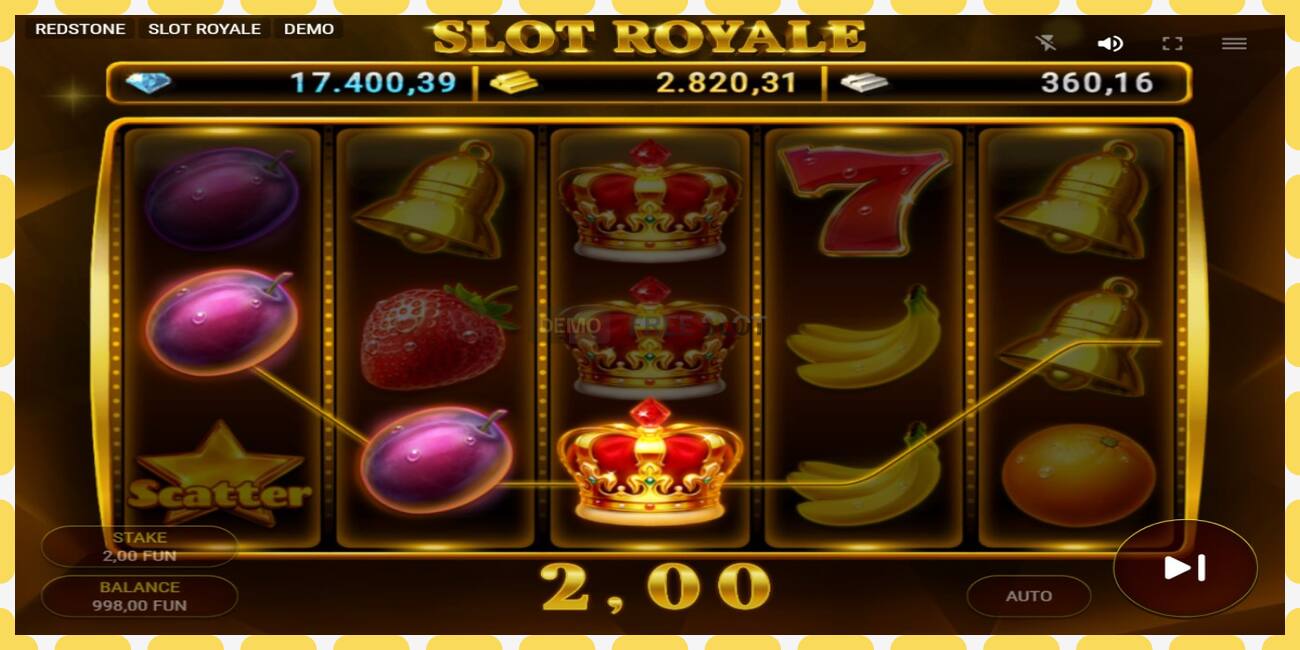 Demo-spor Slot Royale gratis og uten registrering, bilde - 1