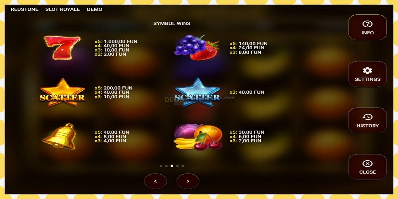 Demo-spor Slot Royale gratis og uten registrering, bilde - 1