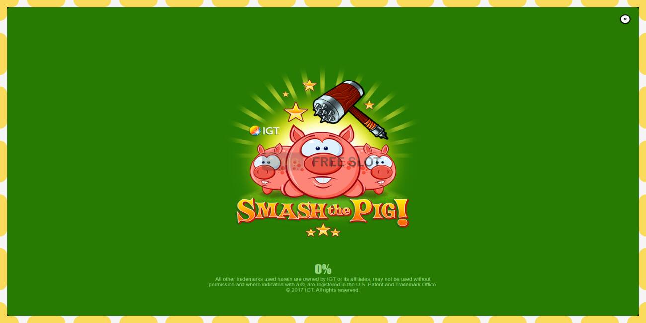 Demo slot Smash the Pig නොමිලේ සහ ලියාපදිංචියකින් තොරව, පින්තූරය - 1