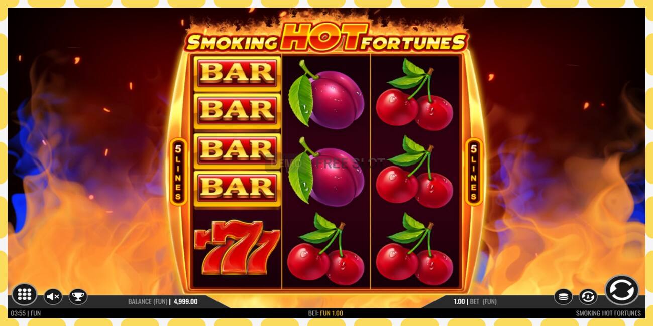 Demo slot Smoking Hot Fortunes free and without registration, picture - 1