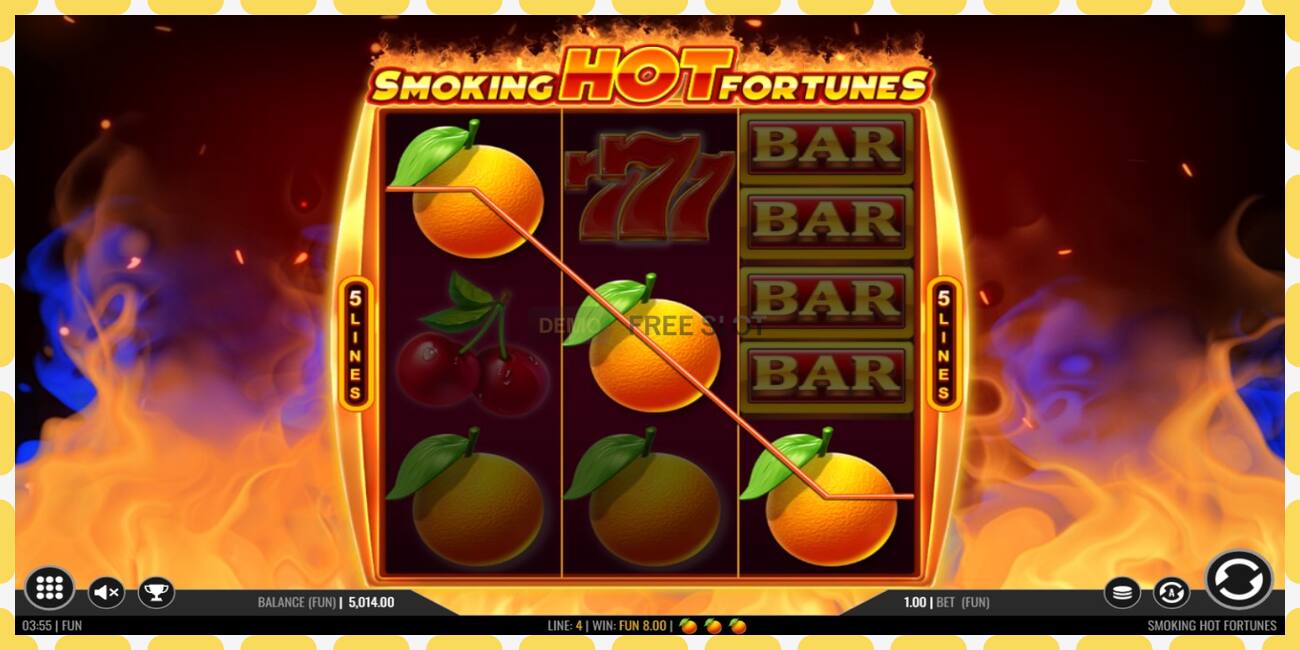 Demo slot Smoking Hot Fortunes free and without registration, picture - 1