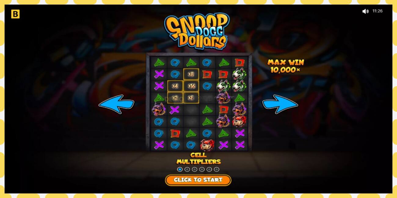 Demo slot Snoop Dogg Dollars free and without registration, picture - 1