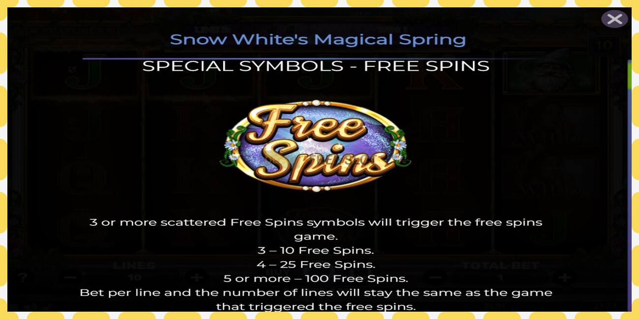 Демо слот Snow Whites Magical Spring бесплатно и без регистрации, картинка - 1