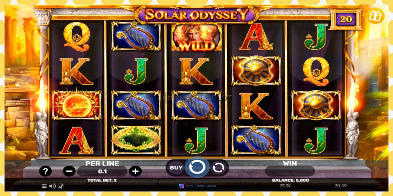 Demo slot Solar Odyssey free and without registration, picture - 1