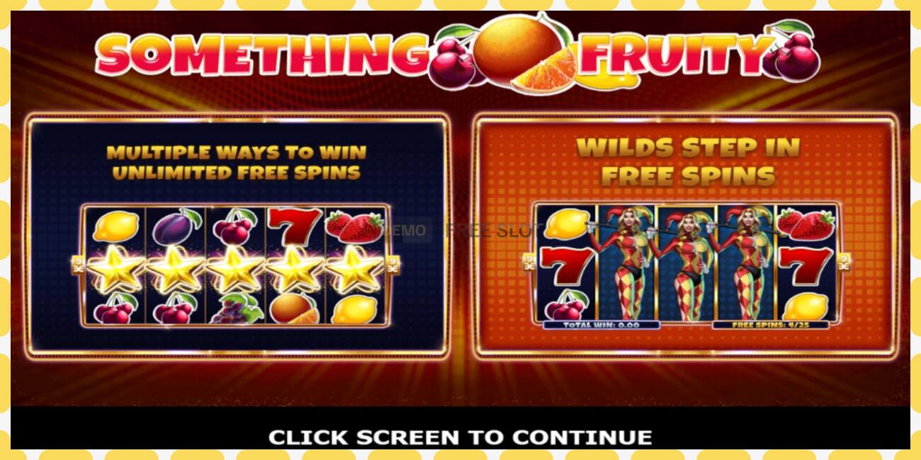 Demo slot Something Fruity free and without registration, picture - 1