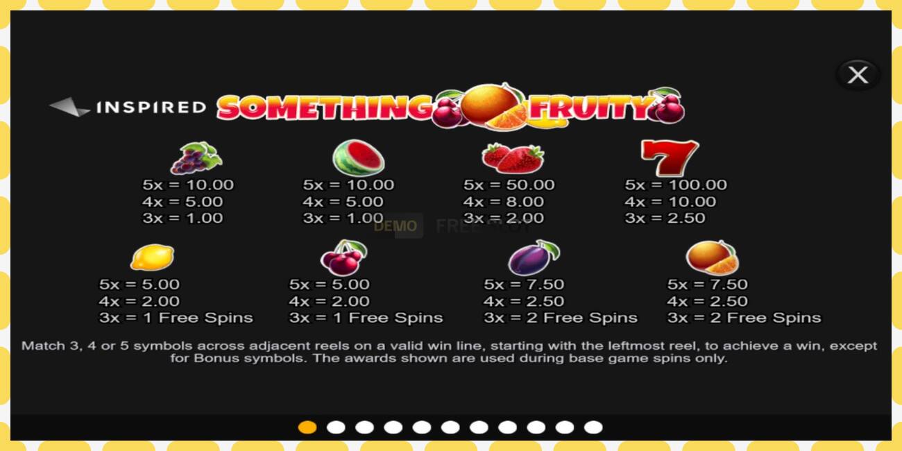 Demo slot Something Fruity free and without registration, picture - 1