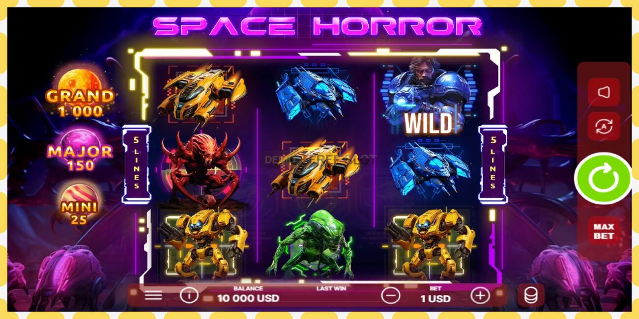 Demo slot Space Horror free and without registration, picture - 1