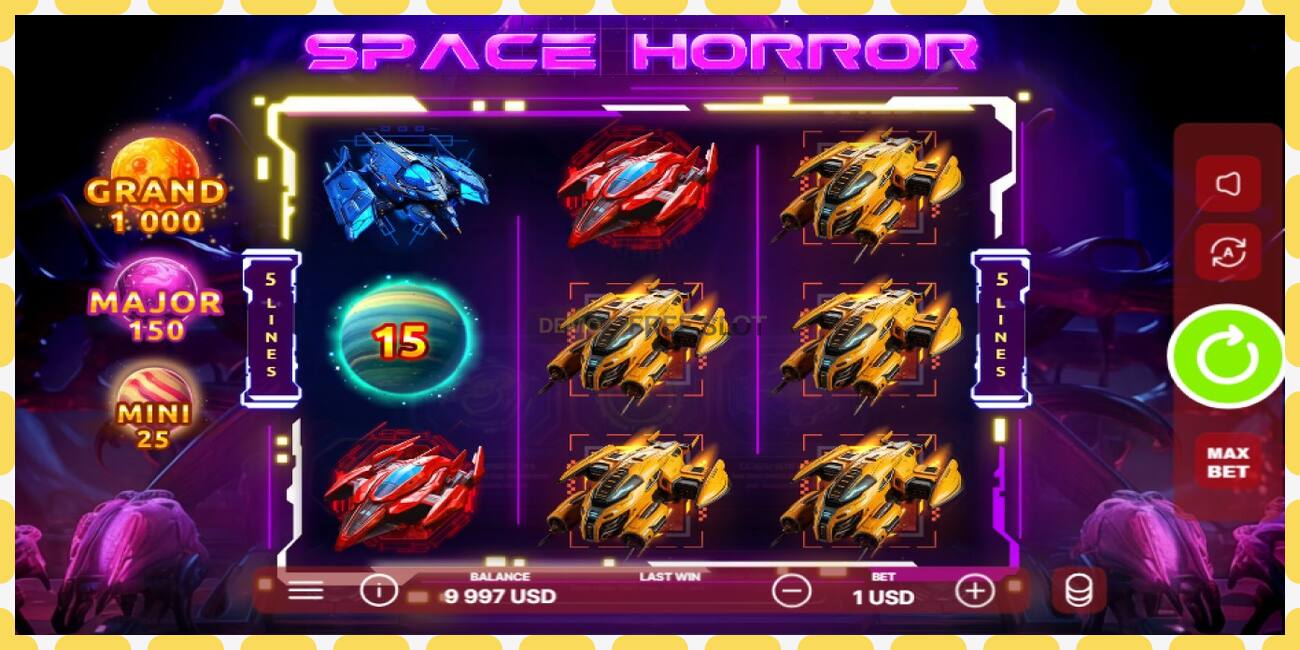 Demo slot Space Horror free and without registration, picture - 1