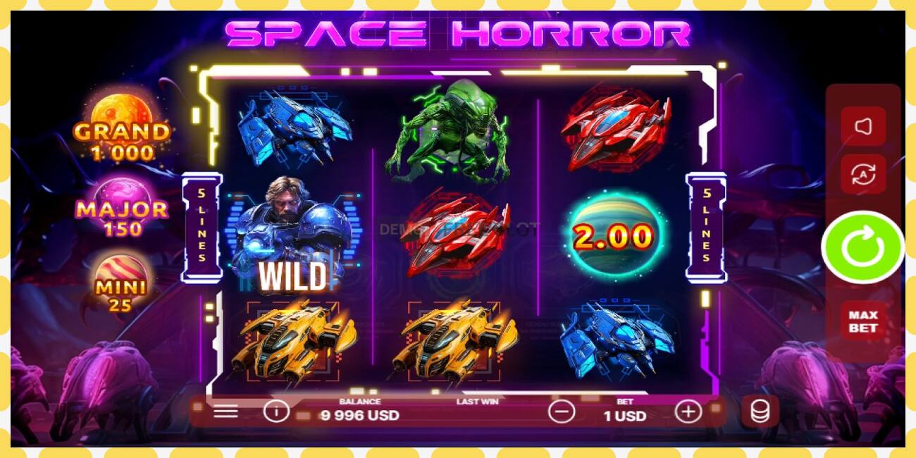 Demo slot Space Horror free and without registration, picture - 1