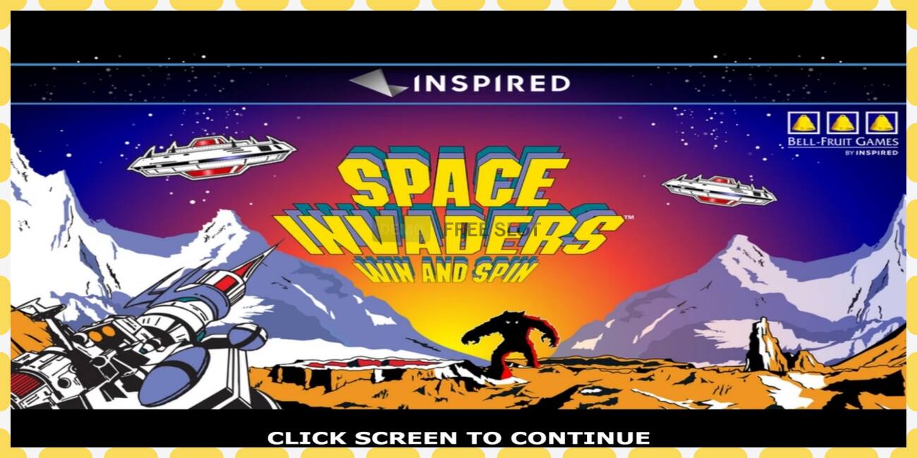 Demo slot Space Invaders Win and Spin free and without registration, picture - 1