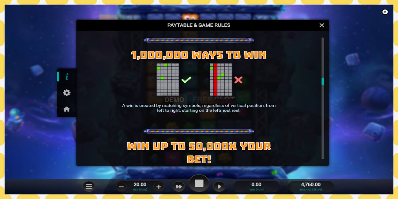 Slot de demonstração Space Miners Dream Drop grátis e sem registro, foto - 1